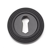 46115 From The Anvil Aged Bronze Round Escutcheon (Beehive)