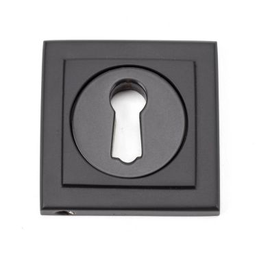 Click Here To Enlarge This Photo Of 46116 From The Anvil Aged Bronze Round Escutcheon (Square)