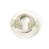 45715 From The Anvil Polished Nickel Round Euro Escutcheon (Plain)