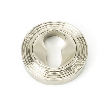 Click Here To Enlarge This Photo Of 45717 From The Anvil Polished Nickel Round Euro Escutcheon (Beehive)
