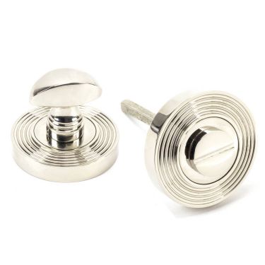 Click Here To Enlarge This Photo Of 45741 From The Anvil Polished Nickel Round Thumbturn Set (Beehive)