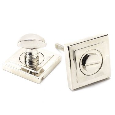 Click Here To Enlarge This Photo Of 45742 From The Anvil Polished Nickel Round Thumbturn Set (Square)