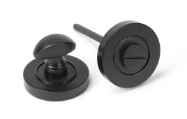 46105 From The Anvil Aged Bronze Round Thumbturn Set (Plain)