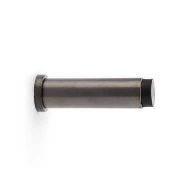 Click Here To Enlarge This Photo Of AW601-75-DBZPVD - Alexander & Wilks Projection Cylinder Doorstop Plain 75x20mm - Dark Bronze PVD