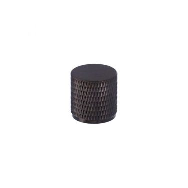 Click Here To Enlarge This Photo Of AW800-20-DBZPVD - Alexander & Wilks Brunel Diamond Knurled Cabinet Knob - Dark Bronze PVD - 20mm