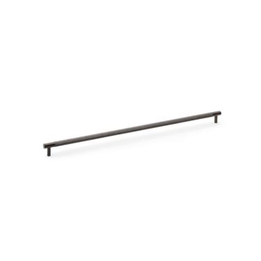 Click Here To Enlarge This Photo Of AW810-448-DBZPVD - Alexander & Wilks Brunel Diamond Knurled T-Bar Cabinet Handle - Dark Bronze PVD - 448mm Centres