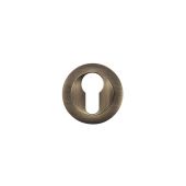 ZPZ001FB - Zoo Hardware Stanza Euro Profile Escutcheon (50mm dia) Florentine Bronze (Designer Range)