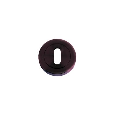 Click Here To Enlarge This Photo Of ZPZ002-ETB - Zoo Hardware Stanza Standard Profile Escutcheon (50mm dia) Etna Bronze (Designer Range)