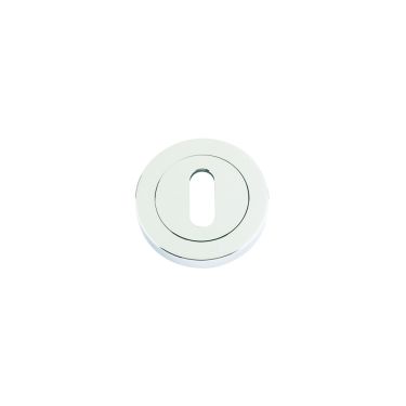 Click Here To Enlarge This Photo Of ZPZ002PN - Zoo Hardware Stanza Standard Profile Escutcheon (50mm dia) Polished Nickel (Designer Range)