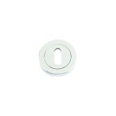 ZPZ002PN - Zoo Hardware Stanza Standard Profile Escutcheon (50mm dia) Polished Nickel (Designer Range)