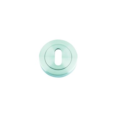 Click Here To Enlarge This Photo Of ZPZ002SN - Zoo Hardware Stanza Standard Profile Escutcheon (50mm dia) Satin Nickel (Designer Range)