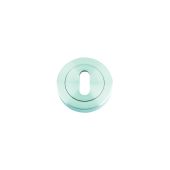 ZPZ002SN - Zoo Hardware Stanza Standard Profile Escutcheon (50mm dia) Satin Nickel (Designer Range)