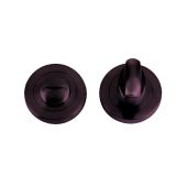 ZPZ004-ETB - Zoo Hardware Stanza Turn and Release (50mm dia) Etna Bronze (Designer Range)