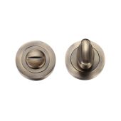 ZPZ004FB - Zoo Hardware Stanza Turn and Release (50mm dia) Florentine Bronze (Designer Range)