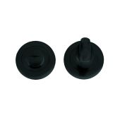 ZPZ004-OMB - Zoo Hardware Stanza Turn and Release (50mm dia) Oscuro Matt Black (Designer Range)