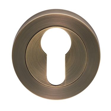 Click Here To Enlarge This Photo Of GK4001AB  - Carlisle Brass Euro Profile Escutcheon 52mm x 8mm Antique Brass