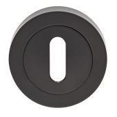 GK4003MB - Carlisle Brass Standard Key Escutcheon 52mm x 8mm Matt Black
