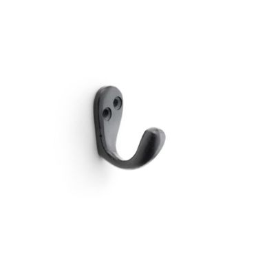 Click Here To Enlarge This Photo Of AW774BL - Alexander & Wilks Victorian Single Robe Hook - Black