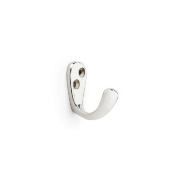 Click Here To Enlarge This Photo Of AW774PN - Alexander & Wilks Victorian Single Robe Hook - Polished Nickel