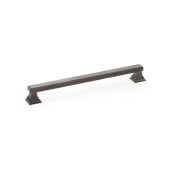 AW813-224-DBZPVD - Alexander & Wilks Jesper Square Cabinet Pull Handle - Dark Bronze PVD - 224mm Centres