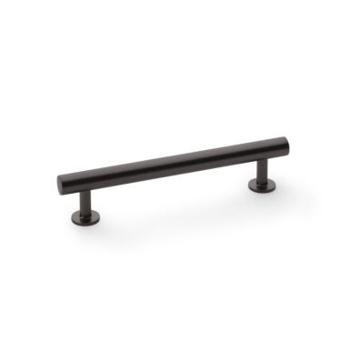 Click Here To Enlarge This Photo Of AW814-128-DBZ - Alexander & Wilks Round T-Bar Cabinet Pull Handle - Dark Bronze - 128mm Centres