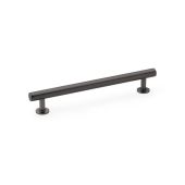 AW814-160-DBZ - Alexander & Wilks Round T-Bar Cabinet Pull Handle - Dark Bronze - 160mm Centres