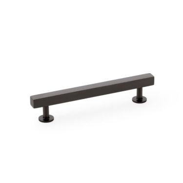 Click Here To Enlarge This Photo Of AW815-128-DBZ - Alexander & Wilks Square T-Bar Cabinet Pull Handle - Dark Bronze - 128mm Centres