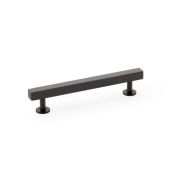 AW815-128-DBZ - Alexander & Wilks Square T-Bar Cabinet Pull Handle - Dark Bronze - 128mm Centres