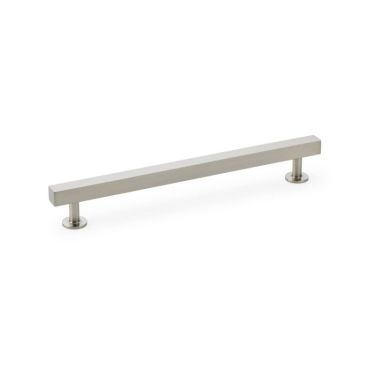 Click Here To Enlarge This Photo Of AW815-192-SN - Alexander & Wilks Square T-Bar Cabinet Pull Handle - Satin Nickel - 192mm Centres