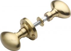 RIM V960-SB Heritage Brass Suffolk Rim Knob Satin Brass Finish