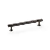 AW817-160-DBZ - Alexander & Wilks Leila Hammered Cabinet Pull - Dark Bronze - 160mm Centres
