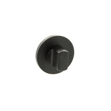 Click Here To Enlarge This Photo Of Atlantic - MHSRWCMB Millhouse Brass WC Turn and Release on 5mm Slimline Round Rose - Matt Black