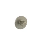 Atlantic - MHSRLWCSN Millhouse Brass Linear WC Turn and Release on 5mm Slimline Round Rose - Satin Nickel