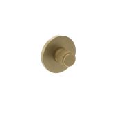 Atlantic - MHSRLWCSB Millhouse Brass Linear WC Turn and Release on 5mm Slimline Round Rose - Satin Brass
