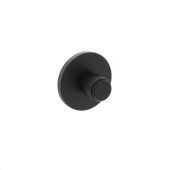 Atlantic - MHSRLWCMB Millhouse Brass Linear WC Turn and Release on 5mm Slimline Round Rose - Matt Black