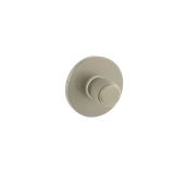Atlantic - MHSRKWCSN Millhouse Brass Knurled WC Turn and Release on 5mm Slimline Round Rose - Satin Nickel