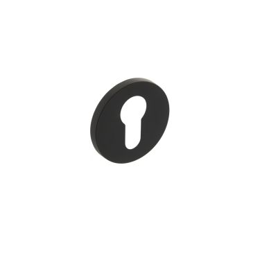 Click Here To Enlarge This Photo Of Atlantic - MHSREUDB Millhouse Brass Euro Escutcheons on 5mm Slimline Round Rose - Urban Dark Bronze