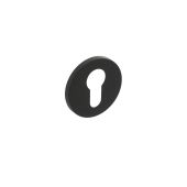 Atlantic - MHSREUDB Millhouse Brass Euro Escutcheons on 5mm Slimline Round Rose - Urban Dark Bronze