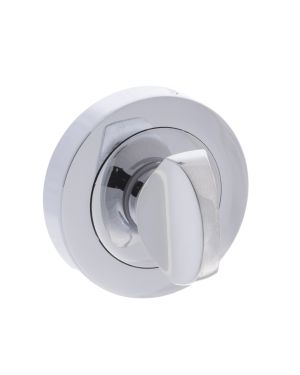Click Here To Enlarge This Photo Of Atlantic - MHRWCPC Millhouse Brass WC Turn & Release on Round Rose - Polished Chrome