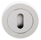 Atlantic - MHRKPC Millhouse Brass Key Escutcheons on Round Rose - Polished Chrome