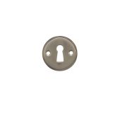 Atlantic - MHRKESN Millhouse Brass Solid Brass Open Key Hole Escutcheons - Satin Nickel