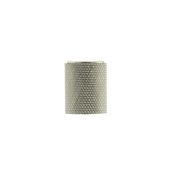 Atlantic - MHCK1820SN Millhouse Brass 'Watson' Cylinder Knurled Cabinet Knob on Concealed Fix - Satin Nickel