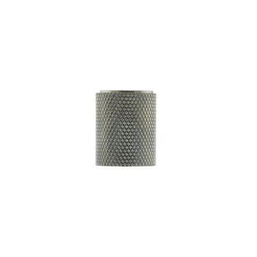 Click Here To Enlarge This Photo Of Atlantic - MHCK1820PC Millhouse Brass 'Watson' Cylinder Knurled Cabinet Knob on Concealed Fix - Polished Chrome