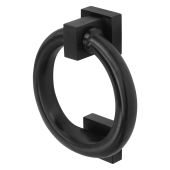 BLU Performance Ring Door Knocker, G316 Stainless Steel, PVD Satin Black (DKB200-PBK)