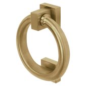 BLU Performance Ring Door Knocker, G316 Stainless Steel, PVD Satin Brass (DKB200-PSB)