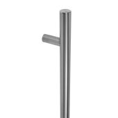 BLU Performance Inline 'T' Bar Pull Handle, 400mm, Secret Fix for Aluminium Sliding Door, G316 Satin Stainless Steel (HAB2-KIT-400-SA-SSS)