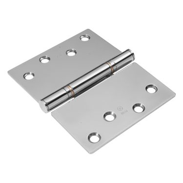Click Here To Enlarge This Photo Of BLU Performance Projection Hinge Square Corner, 125 x 102 x 3mm, G316 Polished Stainless Steel (HQ45-PSS)