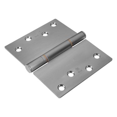 Click Here To Enlarge This Photo Of BLU Performance Projection Hinge Square Corner, 125 x 102 x 3mm, G316 Satin Stainless Steel (HQ45-SSS)