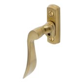 BLU Performance Regent Window Espagnolette Handle, Left Hand, G316 Stainless Steel, PVD Satin Brass (REG020C-LH-PSB)