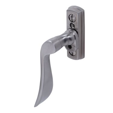 Click Here To Enlarge This Photo Of BLU Performance Regent Window Espagnolette Handle, Left Hand, G316 Satin Stainless Steel (REG020C-LH-SSS)